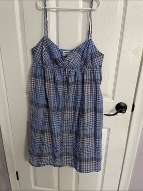 Sunday Best Blue Plaid Summer Dress